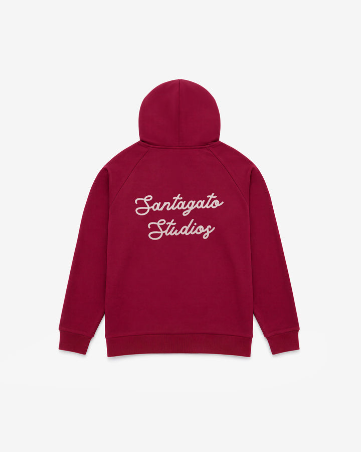 Santagato Studios Script Zip Hoodie
